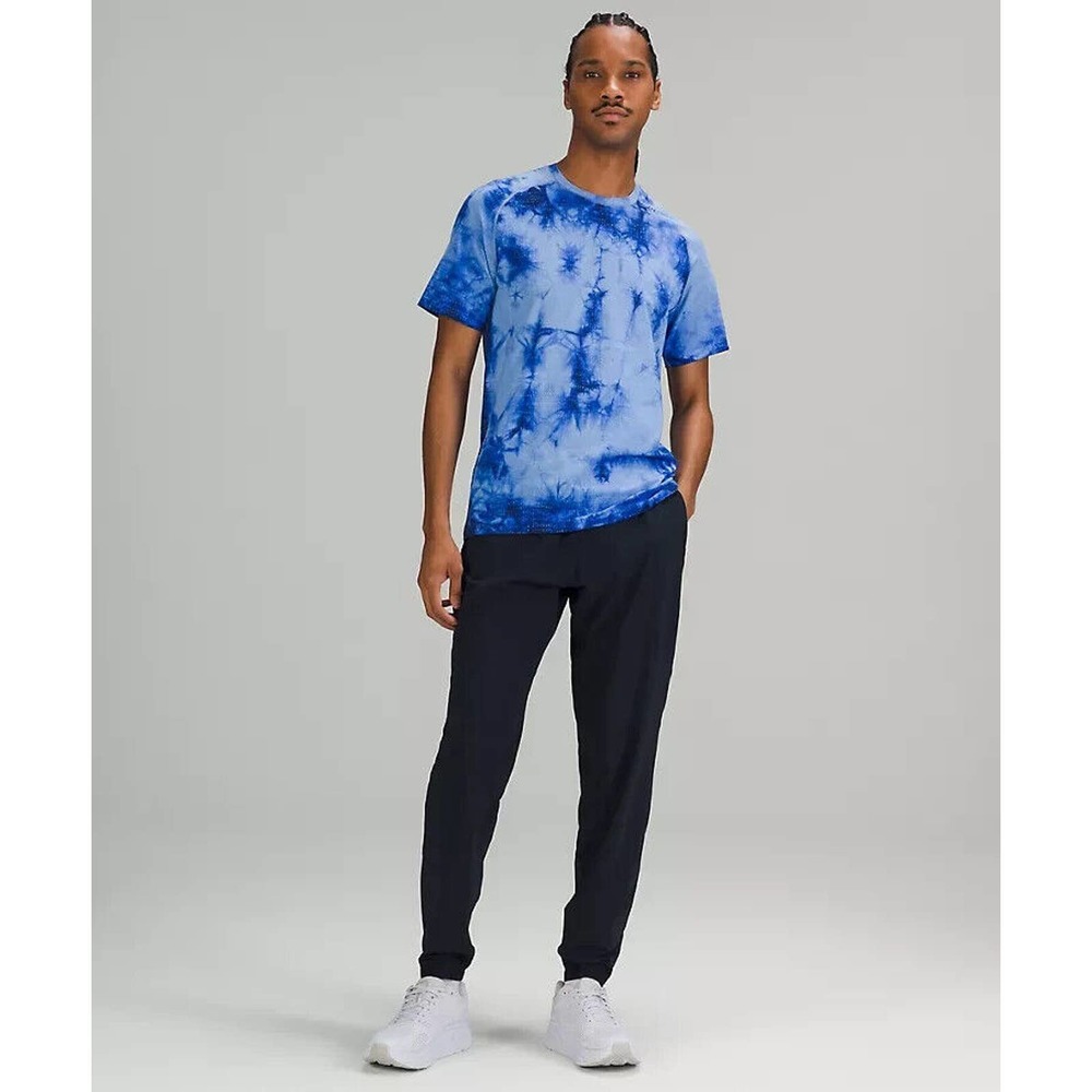 Lululemon Surge Jogger Pants Zipper Ankle Blue Men's Size Large Tall H14172 - Picture 16 of 16